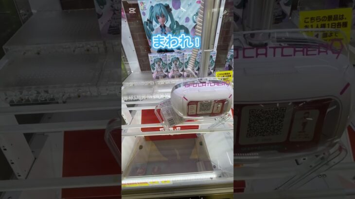 初音ミク×シナモロール500円でゲットしてきた！#ufoキャッチャー動画 #ufoキャッチャー #クレーンゲーム攻略 #クレーンゲーム #初音ミク #ゲーセン #フィギュア #タイトーステーション