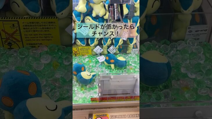 【クレーンゲーム⚡️ポケモン】 #クレーンゲームのコツ #ufoキャッチャー #ufoキャッチャー動画 #UFOキャッチャーポケモン#ポケモン#ポケモンぬいぐるみ