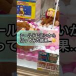 【クレーンゲーム攻略】シールドに近いから狙ってみた結果‼︎😲