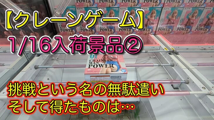 【クレーンゲーム】クレーンゲーム動画＠ベネクス川崎店　1/16入荷景品②