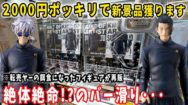 【クレーンゲーム】2000円ポッキリで転売ヤーも狙う人気フィギュアにチャレンジした結果【万代書店川越店 橋渡し攻略】