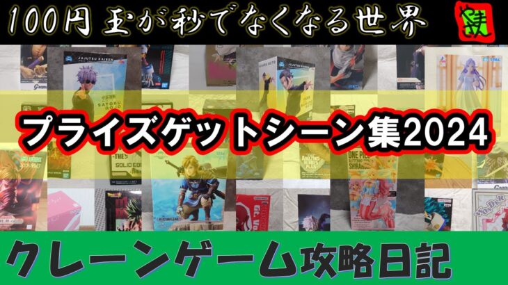 【クレーンゲーム】プライズゲットシーン集2024【クレーンゲーム攻略日記】