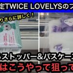 GiGO限定TWICE LOVELYSのプライズ！ぬーどるストッパー&パスケースの獲り方を前回よりも詳しく解説していく！【クレーンゲーム】【JapaneseClawMachine】【인형뽑기】