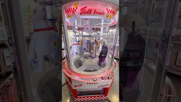 景品ゲットを目指して挑戦してみた結果… #shorts #クレーンゲーム #ufoキャッチャー #ゲーセン #clawmachine #arcade