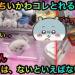 【クレーンゲーム】地獄のちいかわ景品を攻略したいが！？コレはとれるのか！？【おもちゃぬいぐるみ】