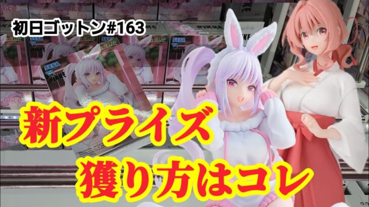 【初日ゴットン#163】新プライズ簡単に獲る方法はコレだ！クレーンゲーム攻略【#マンガ倉庫飯塚店】