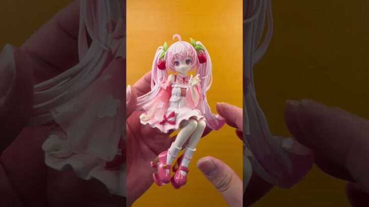 2/22登場 初音ミクぬーどるストッパーフィギュアー桜ミク2025ー 重心・開封情報