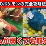 【クレーンゲーム】初心者必見！ポケモンの新作ぬいぐるみを確実にGETできる神テク！