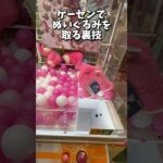 【ゲーセン】店員には知られたくないぬいぐるみの取り方(クレーンゲーム・UFOキャッチャー)