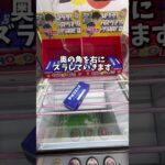 銀行銀行のお金を全部下ろして、ゲーセンに行ってきました。(クレーンゲーム・UFOキャッチャー)