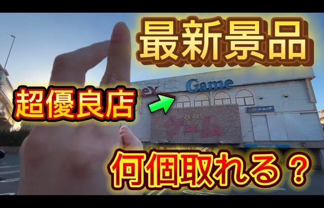 【最新景品】優良店で普通にクレーンゲームしたらどれくらい取れるかリアルをお届けします…【恐怖】