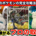 【クレーンゲーム】初心者でも絶対取れる！最新のポケモンぬいぐるみ攻略法７選！