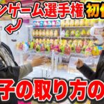 クレーンゲーム選手権のチャンピオンにいろんなお菓子の取り方を伝授してもらった結果…！！！！