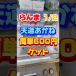 らんま1/2天道あかね600円ゲット！ #クレーンゲーム攻略 #クレーンゲーム #ゲームセンター #ゲーセン #ufoキャッチャー #ufoキャッチャー動画 #池袋 #ミートウキョウ #らんま