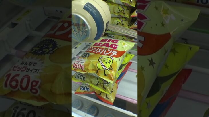 ポテトチップス160gって簡単に取れるけどいくらするの？#クレーンゲーム