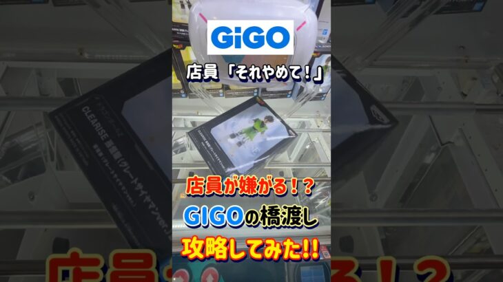 【GIGO】それやめて！店員が嫌がるGIGOの橋渡し攻略してみた!!