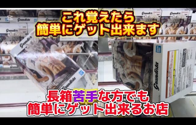 【初心者、長箱苦手な方是非見て】長箱苦手な方でも取り方覚えて簡単にゲット出来るお店(クレーンゲーム UFOキャッチャー ニカ)