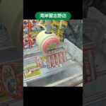 千葉鑑定団湾岸習志野店のクレーンゲームでドーナツとおっとっとの景品をゲット #shorts