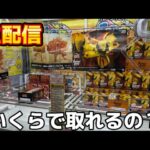 【クレーンゲーム】超人気景品新作景品はいくらで取れるの？攻略します！
