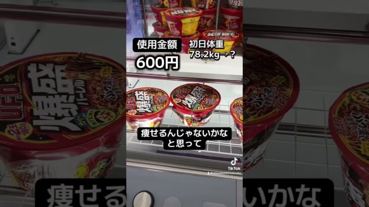 ゲーセンの景品だけで生活【1日目】#クレーンゲーム #ufoキャッチャー #clawmachine #ゲームセンター