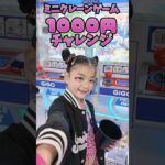 クレーンゲーム攻略！確率無視の攻略のコツもチラ見せ！1000円で◯個GET!?