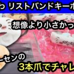 ちいかわ リストバンドキーホルダーを獲る！これは自力ゲット…なのか？よくわからないけど早めに獲れた！【クレーンゲーム】【JapaneseClawMachine】【인형뽑기】【日本夾娃娃】