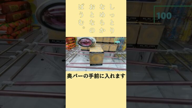 【クレーンゲーム】しっとりなめらかおとなのばうむ。１手！【フルール】#Shorts