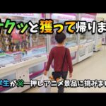 【クレーンゲーム】簡単!?少年が超優良ゲーセンで人気アニメフィギュアを狙ったら予想外な結果になりました【UFOキャッチャー 回遊館 ワンピース メダリスト ヒロアカ】