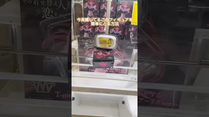 【攻略】 高騰中のフィギュア取るよ#clawmachine #japaneseclawmachine #ufoキャッチャー #クレーンゲーム #日本夾娃娃