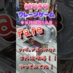 【はりきりクレーンゲーム】fateのフィギュア取ったよ。取り方説明入り。#クレーンゲーム #ゲームセンター #ゲーセン #ufoキャッチャー #橋渡し #フィギュア #fate #攻略