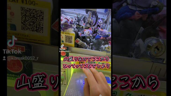 クレーンゲームで乱獲　クロミ取ってきたよ#japan #攻略 #プライズ #クレーンゲーム #ufoキャッチャー #shorts