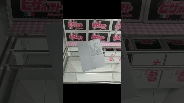 ギガステーション戸田店のクレーンゲームでピザポテトの景品をお得にゲット #shorts