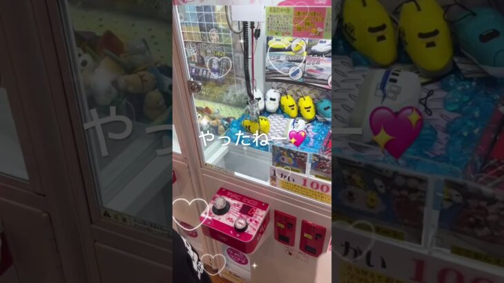 クレーンゲームやってみよ🥰#shorts #クレーンゲーム #ufoキャッチャー