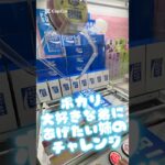 ポカリ大好きな弟にあげたい姉のチャレンジ #クレーンゲーム #プライズ獲得 #ゲームセンター #クレーンゲーム攻略 #ufoキャッチャー #ゲーセン #攻略