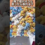取れそうに見える景品は本当に取れやすいのか❓#ufoキャッチャー #クレーンゲーム