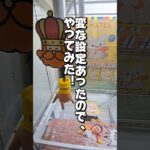 【 クレーンゲーム 】変な設定あったので、やってみた！ジャスティス！#クレーンゲーム#ufoキャッチャー #ゲームセンター