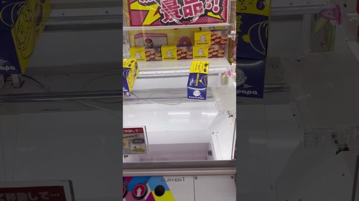 優良設定でした（╹◡╹）　#クレーンゲーム  #ufoキャッチャー  #橋渡し設定  #攻略