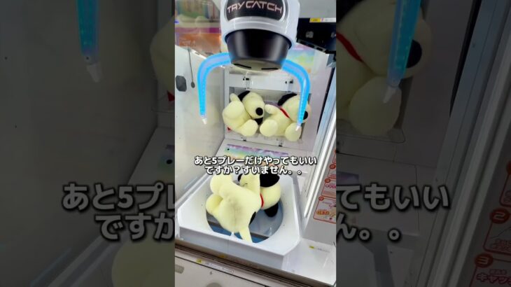 確率機プレー中に順番待ちされた時絶望した話し。コメント欄に書いてある方法で景品狙ってみた！！#クレーンゲーム #ゲームセンター #ufoキャッチャー