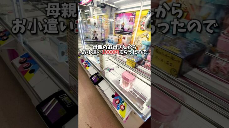 【ゲーセン】おばあちゃんからもらったお小遣いで買うより安く景品取ってみた！