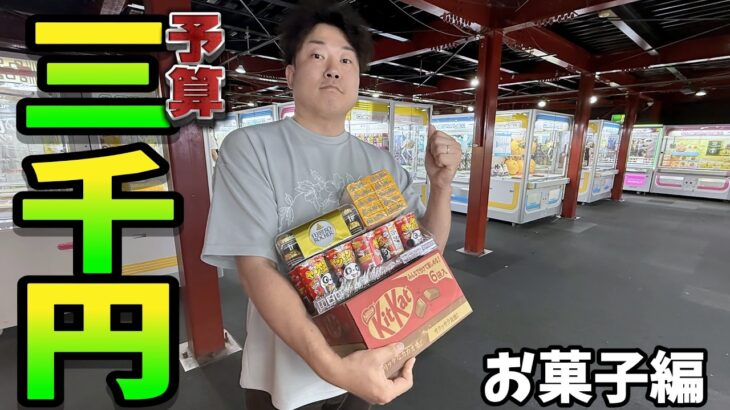 【クレーンゲーム】予算３０００円でお菓子に挑戦したら３倍お得すぎた！【ベネクス大和＆キャロム坂戸】