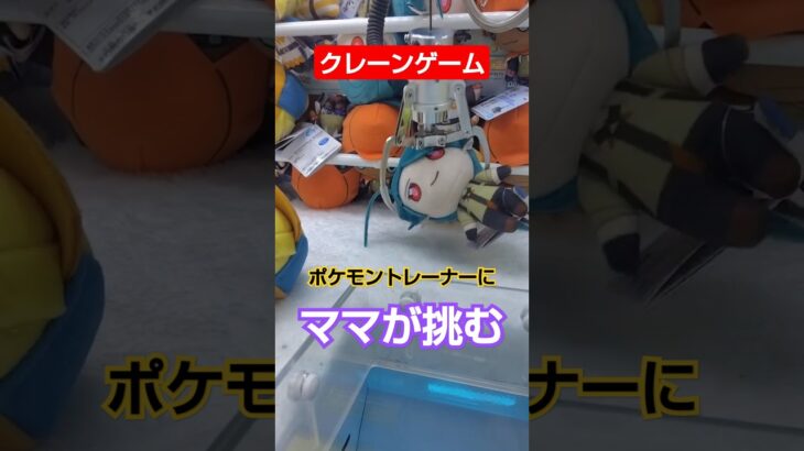 【クレーンゲーム】下手くそ夫婦で挑むトレーナー戦#クレーンゲーム#ゲームセンター #ポケモン