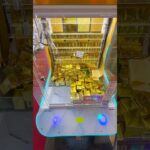 金色の景品を狙って挑戦した結果ww #shorts #クレーンゲーム #ufoキャッチャー #ゲーセン #clawmachine #arcade