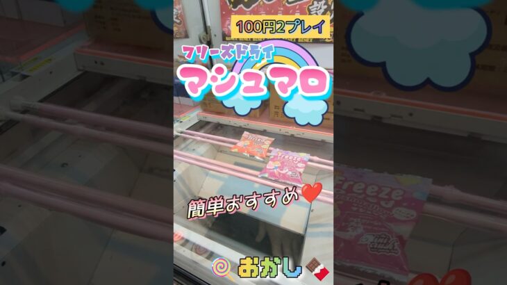 100円2プレイ台なのにこんなに獲れちゃっていいの？！　#shorts #クレーンゲーム #ゲーセン #コツ #お菓子 #攻略 #ぬいぐるみ #ちいかわ #ゲームセンター