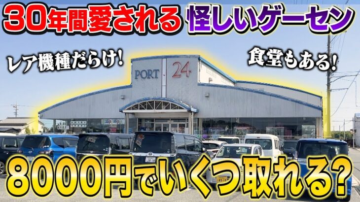 【ガチ調査】30年間愛される怪しいゲーセンで8000円分使ったら、景品どれだけ取れるの？