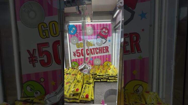 クレーンゲームワンコインチャレンジ！50円キャッチャー編！