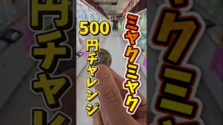 【ガチで取れる】クレーンゲームで取れやすい台を500円で暴露します！ #クレーンゲーム #ゲームセンター #ufoキャッチャー