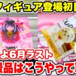 【クレーンゲーム】最新プライズフィギュア登場初日に攻略！いよいよ6月ラスト！人気景品はこうやって取れ！#橋渡し設定 #UFOキャッチャー  #クレーンゲーム