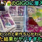 【クレーンゲーム】闇のGIGOに潜入！新景品ちいかわぬいぐるみ、まだ残るヒソカフィギュア橋渡し攻略できるか！？【UFOキャッチャー】【ゲームセンター】