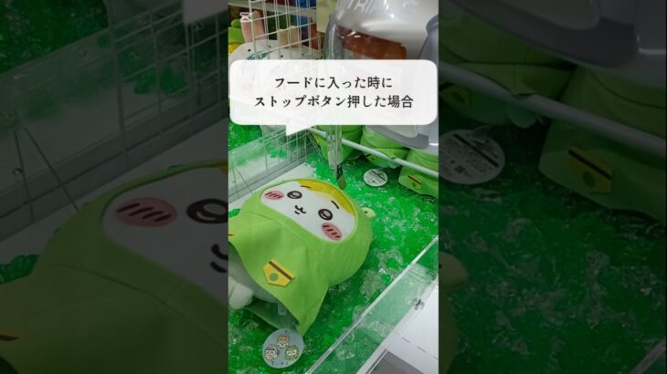 【ちい活クレーンゲーム】ストップボタン押す時と押さない時を検証したら💖　　#ちいかわ#クレーンゲームコツ#ぬいぐるみ#グッズ#最新#攻略法#UFOキャッチャー#ちい活#吉伊卡哇#小八#娃娃机#声