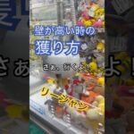 【コツ教えます】壁が高い時の獲り方 #クレーンゲーム #UFOキャッチャー #ポケモン #ポケットモンスター #リーシャン #shorts